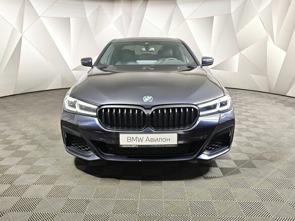 2021 BMW 5 серии 520d xDrive VII (G30/G31/G38) Рестайлинг, чёрный - вид 2