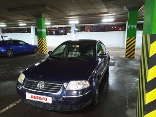 2002 Volkswagen Passat B5 Рестайлинг, синий, 380000 рублей, вид 4