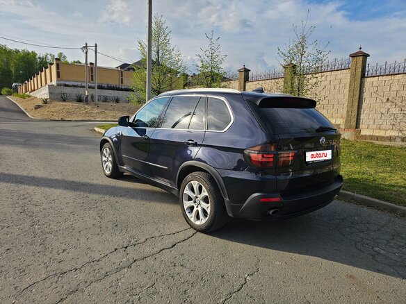 2009 BMW X5 30d II (E70), синий, 1610000 рублей - вид 14