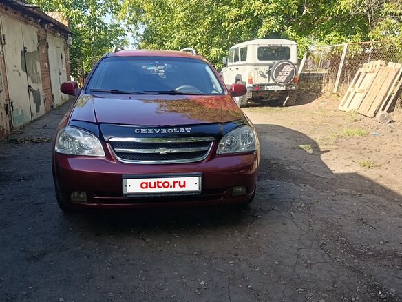 2008 Chevrolet Lacetti I, красный