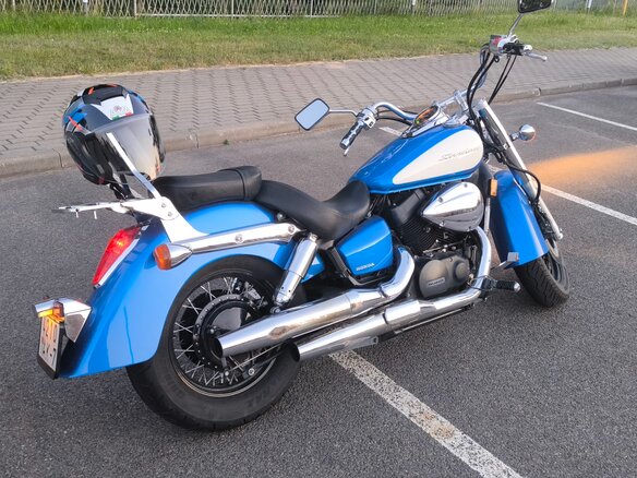 2022 Honda Shadow 750, синий, 650000 рублей - вид 7