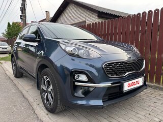 2019 Kia Sportage IV Рестайлинг, синий, 2400000 рублей, вид 1
