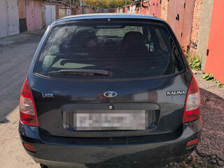 2008 Lada (ВАЗ) Kalina I, синий, 150000 рублей, вид 3