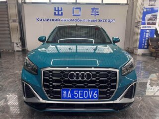2022 Audi Q2 L 35 TFSI I Рестайлинг, голубой, 1530000 рублей, вид 2