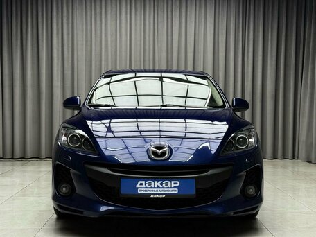 2012 Mazda 3 II (BL) Рестайлинг, синий, 799000 рублей, вид 2
