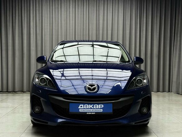 2012 Mazda 3 II (BL) Рестайлинг, синий, 829000 рублей - вид 2