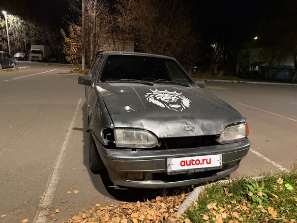 2008 Lada (ВАЗ) 2114, серебристый, 70000 рублей