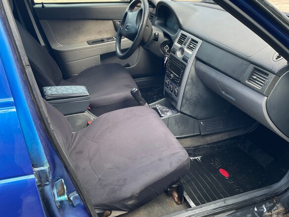 2007 Lada (ВАЗ) Priora I, серебристый, 130000 рублей - вид 6