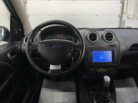 2007 Ford Fiesta Mk5, чёрный, 499000 рублей - вид 8