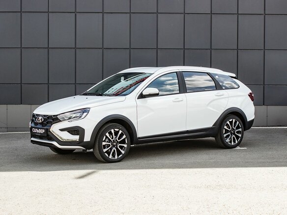2026 Lada (ВАЗ) Vesta SW Cross I Рестайлинг (NG), белый, 2023000 рублей