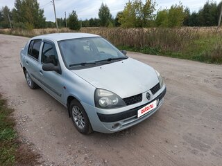 2002 Renault Symbol I Рестайлинг, серый, 180000 рублей, вид 1