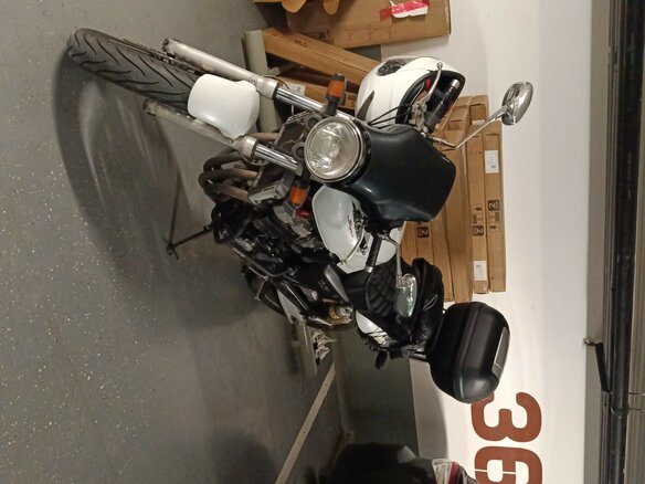 1996 Honda CB 400 Super Four, белый, 245000 рублей - вид 6