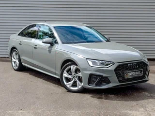 2022 Audi A4 35 TFSI V (B9) Рестайлинг, серый, 3475000 рублей, вид 3