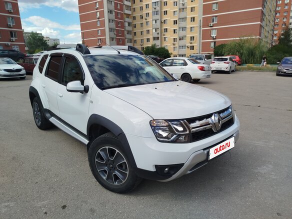 2019 Renault Duster I Рестайлинг, белый - вид 1
