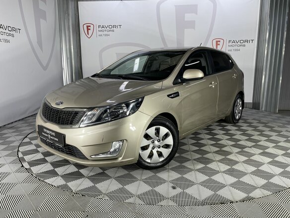 2012 Kia Rio 5-speed III, бежевый, 765000 рублей
