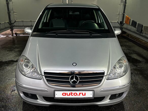 2008 Mercedes-Benz A-Класс 170 II (W169) Рестайлинг, серебристый, 1200000 рублей - вид 5