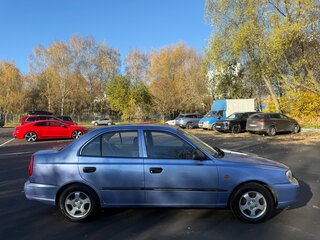 2005 Hyundai Accent ТагАЗ II, фиолетовый, 239999 рублей, вид 3