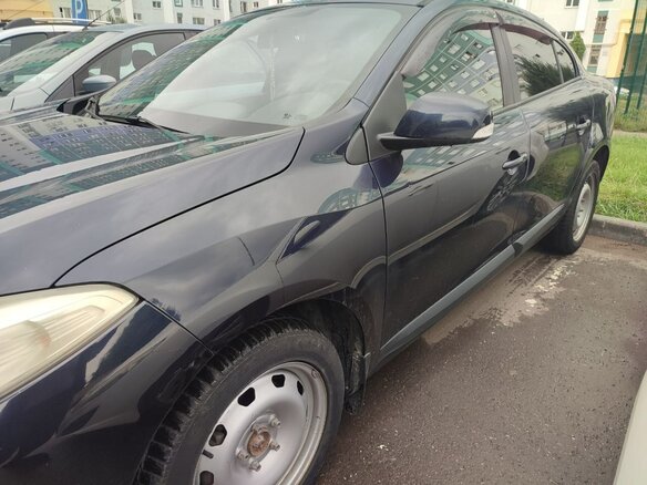 2012 Renault Fluence I, синий, 680000 рублей - вид 3