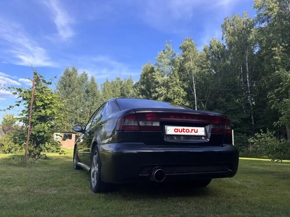 2002 Subaru Legacy III, чёрный, 430000 рублей - вид 6