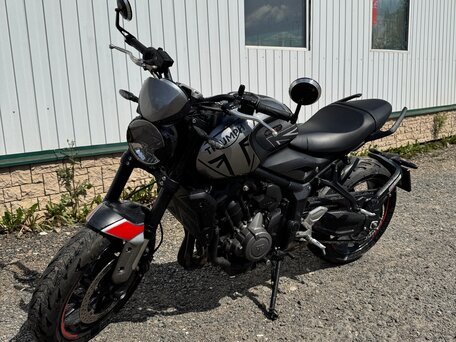 2021 Triumph Trident 660, серебристый, 700000 рублей, вид 5