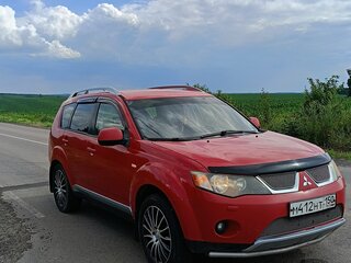2007 Mitsubishi Outlander II, красный, 790000 рублей, вид 2