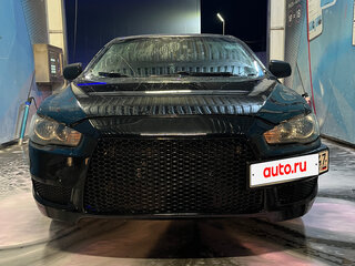 2010 Mitsubishi Lancer X, чёрный, 465000 рублей, вид 2