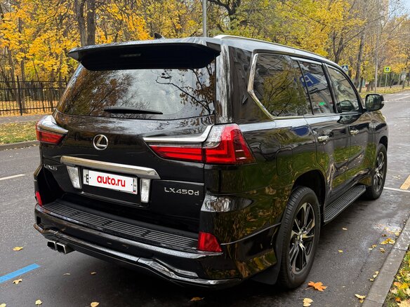 2015 Lexus LX 450d III Рестайлинг 2, чёрный, 5650000 рублей - вид 9
