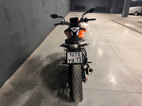2019 KTM 390 Duke, оранжевый, 449000 рублей, вид 4
