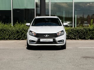2018 Lada (ВАЗ) Vesta SW I, белый, 790000 рублей, вид 3