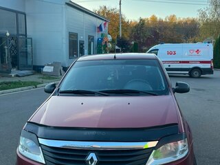 2011 Renault Logan I Рестайлинг, красный, 570000 рублей, вид 2