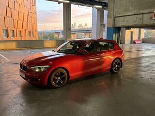 2013 BMW 1 серии 116i II (F20/F21), красный, 1095000 рублей, вид 2