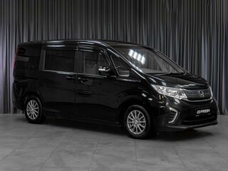 2015 Honda Stepwgn V, чёрный, 1549000 рублей, вид 1