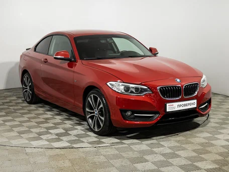 2014 BMW 2 серии 220i F22, красный, 1819700 рублей, вид 3