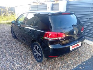 2011 Volkswagen Golf VI, чёрный, 590000 рублей, вид 5