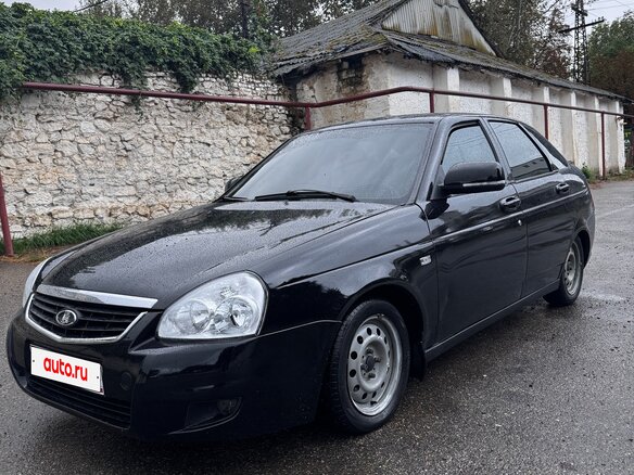 2012 Lada (ВАЗ) Priora I, чёрный, 395000 рублей
