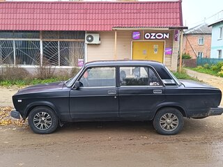 1997 Lada (ВАЗ) 2107, чёрный, 80000 рублей, вид 4