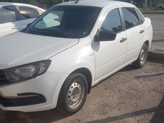 2018 Lada (ВАЗ) Granta I Рестайлинг, белый, 350000 рублей, вид 3