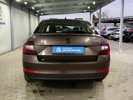 2014 Skoda Octavia III (A7), коричневый, 1385000 рублей, вид 4