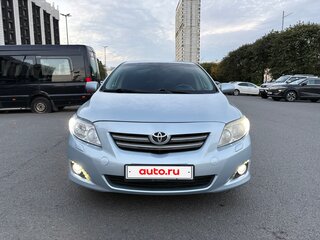 2008 Toyota Corolla X (E140, E150), голубой, 799000 рублей, вид 2