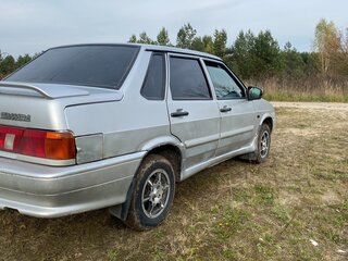 2009 Lada (ВАЗ) 2115, серебристый, 145000 рублей, вид 5