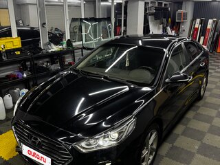 2018 Hyundai Sonata VII (LF) Рестайлинг, чёрный, 1050000 рублей, вид 5