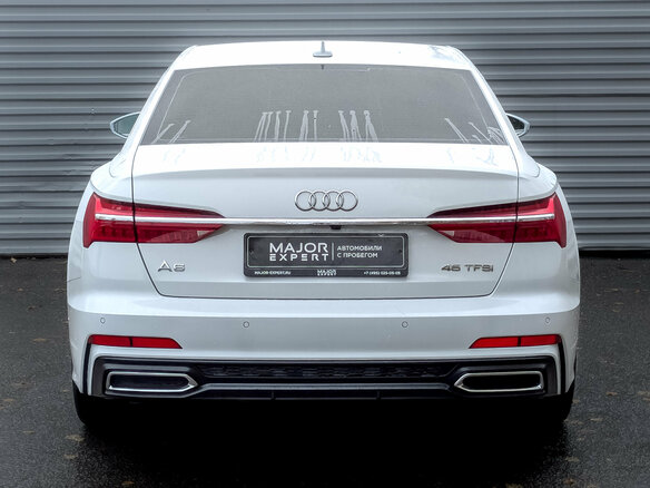 2021 Audi A6 45 TFSI V (C8), белый, 4150000 рублей - вид 5