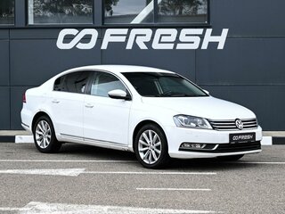 2012 Volkswagen Passat B7, белый, 999000 рублей, вид 1