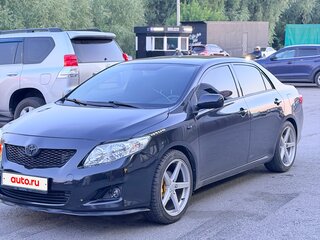 2008 Toyota Corolla X (E140, E150), чёрный, 820000 рублей, вид 1