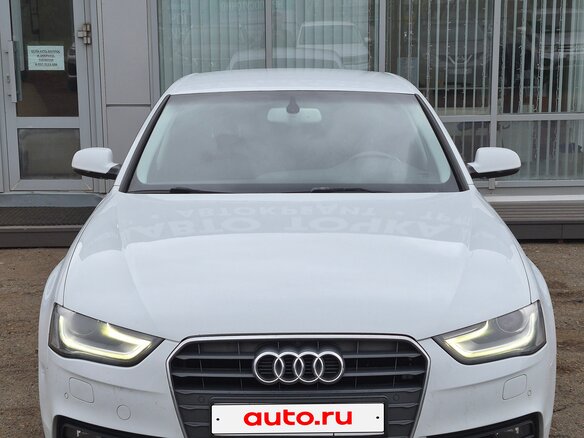 2013 Audi A4 IV (B8) Рестайлинг, белый, 1080000 рублей - вид 5