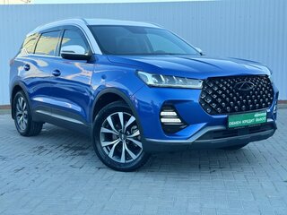 2021 Chery Tiggo 7 Pro I, синий, 1595000 рублей, вид 4