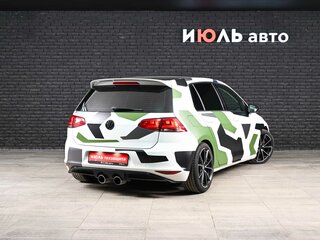 2014 Volkswagen Golf VII, белый, 965000 рублей, вид 4