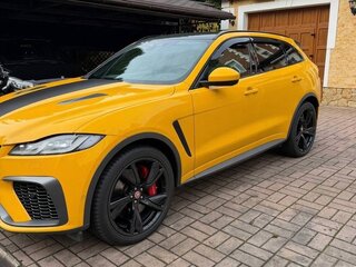 2022 Jaguar F-Pace SVR I Рестайлинг, жёлтый, 12000000 рублей, вид 3