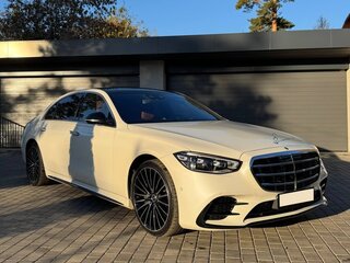 2021 Mercedes-Benz S-Класс 350 d Long 4MATIC VII (W223), белый, 11000000 рублей, вид 1