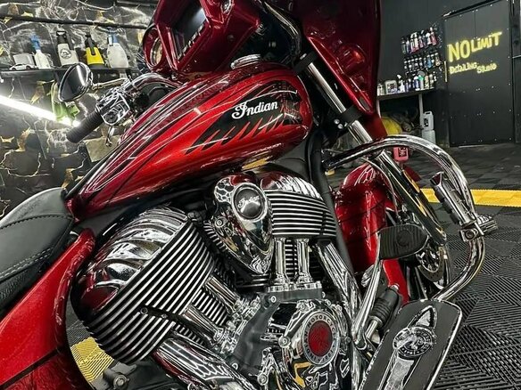 2017 Indian Chieftain, пурпурный, 1548872 рублей - вид 2